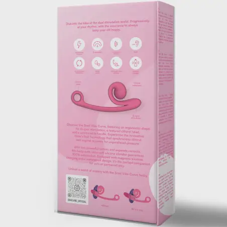 SNAIL VIBE - CURVE VIBRADOR ROSA Vibradores HI-TECH