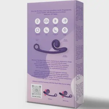 SNAIL VIBE - CURVE VIBRADOR MORADO Vibradores HI-TECH