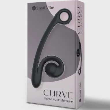 SNAIL VIBE - CURVE VIBRADOR NEGRO 