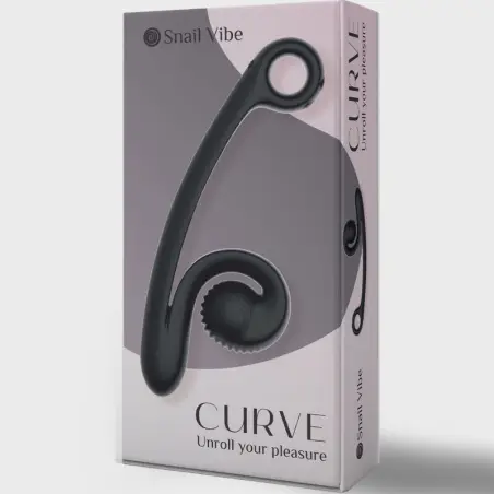 SNAIL VIBE - CURVE VIBRADOR NEGRO 