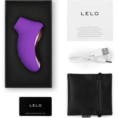 LELO - SONA 2 TRAVEL MASAJEADOR SÓNICO DE CLÍTORIS MORADO 