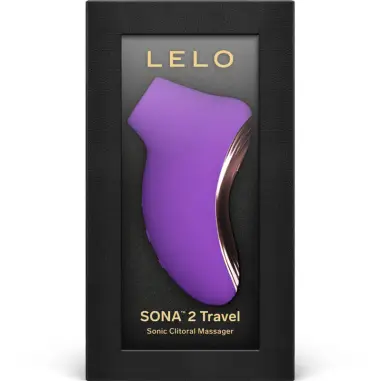 LELO - SONA 2 TRAVEL MASAJEADOR SÓNICO DE CLÍTORIS MORADO 
