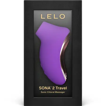 LELO - SONA 2 TRAVEL MASAJEADOR SÓNICO DE CLÍTORIS MORADO 