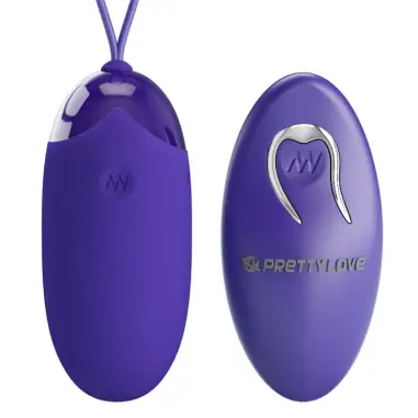PRETTY LOVE - BERGER YOUTH HUEVO VIBRADOR CONTROL REMOTO VIOLETA 