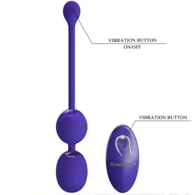 PRETTY LOVE - WILLIE YOUTH BOLAS CONTROL REMOTO & VIBRACIÓN VIOLETA 