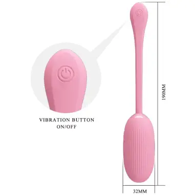 PRETTY LOVE - DOREEN HUEVO VIBRADOR RECARGABLE ROSA Huevos vibradores