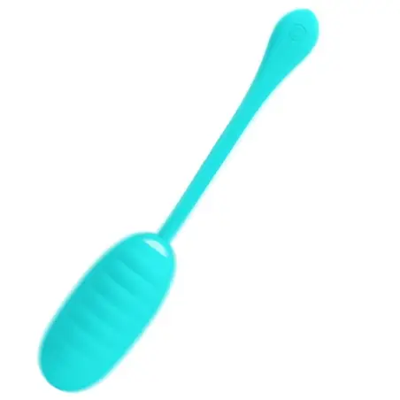 PRETTY LOVE - KIRK HUEVO VIBRADOR RECARGABLE VERDE CLARO 