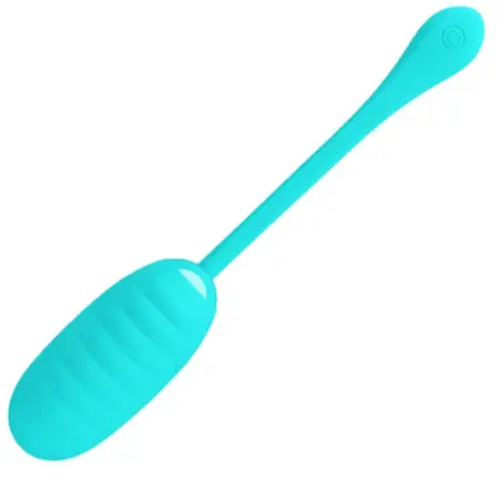 PRETTY LOVE - KIRK HUEVO VIBRADOR RECARGABLE VERDE CLARO 