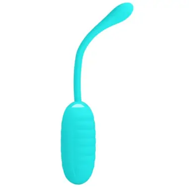 PRETTY LOVE - KIRK HUEVO VIBRADOR RECARGABLE VERDE CLARO 