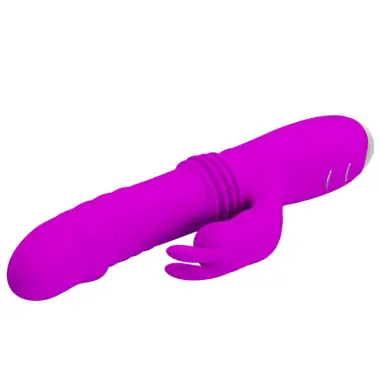 PRETTY LOVE - DOROTHY VIBRADOR CONEJO RECARGABLE MORADO 