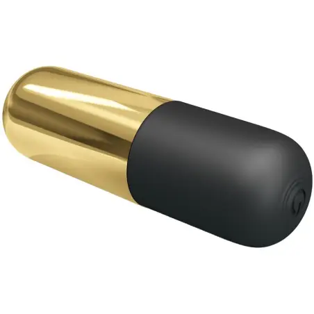 PRETTY LOVE - BALA VIBRADOR RECARGABLE DORADO 