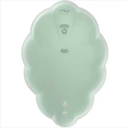 SATISFYER - CLOUD DANCER VERDE VIBRADOR AIR PULSE 