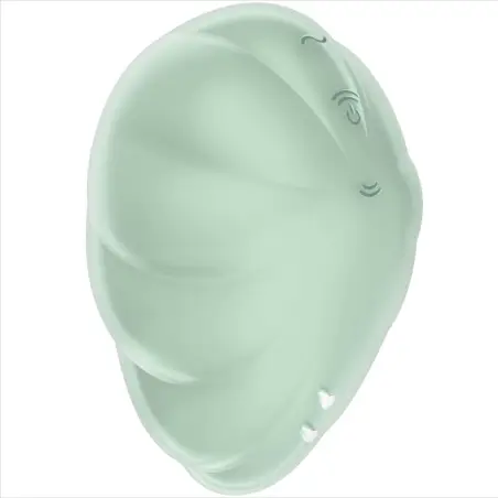 SATISFYER - CLOUD DANCER VERDE VIBRADOR AIR PULSE 