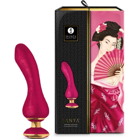 SHUNGA - SANYA MASAJEADOR INTIMO FUCSIA Masajeadores