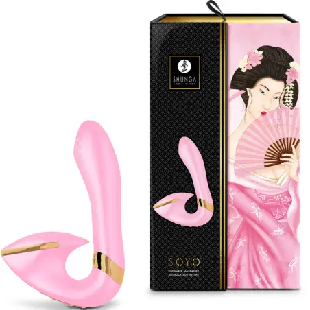SHUNGA - SOYO MASAJEADOR INTIMO ROSA 