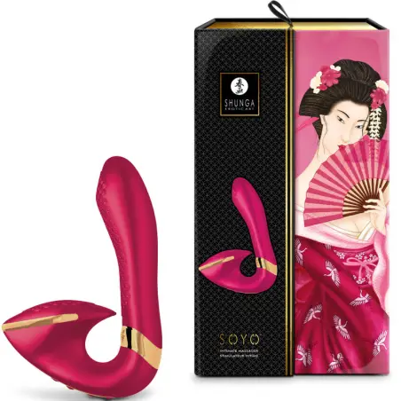 SHUNGA - SOYO MASAJEADOR INTIMO FUCSIA 