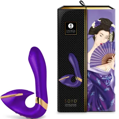 SHUNGA - SOYO MASAJEADOR INTIMO VIOLETA Vibradores Punto G