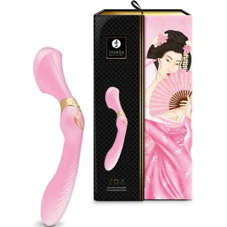 SHUNGA - ZOA MASAJEADOR ÍNTIMO ROSA Masajeadores