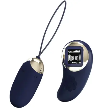 PRETTY LOVE - MINA HUEVO VIBRADOR CONTROL REMOTO AZUL 