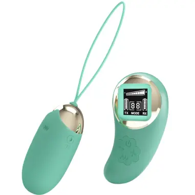 PRETTY LOVE - MINA HUEVO VIBRADOR CONTROL REMOTO VERDE 