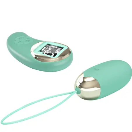 PRETTY LOVE - MINA HUEVO VIBRADOR CONTROL REMOTO VERDE 