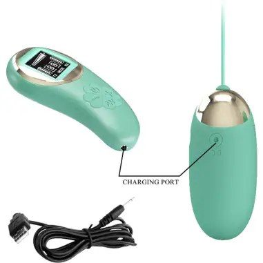 PRETTY LOVE - MINA HUEVO VIBRADOR CONTROL REMOTO VERDE 