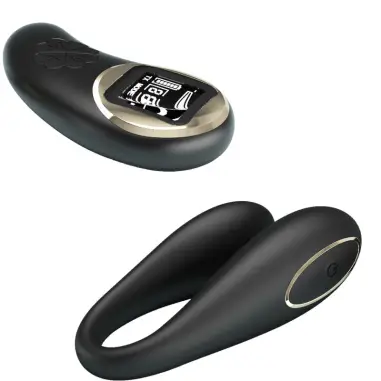 PRETTY LOVE - NATHAN VIBRADOR DOBLE PLACER CONTROL REMOTO 