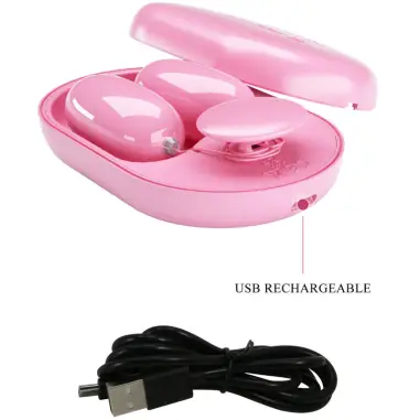 PRETTY LOVE - FUN BOX BALA VIBRADORA ROSA 