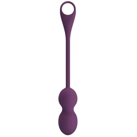 PRETTY LOVE - ELVIRA KEGEL BALLS APP CONTROL REMOTO MORADO 