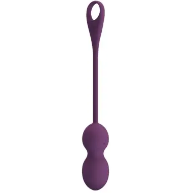 PRETTY LOVE - ELVIRA KEGEL BALLS APP CONTROL REMOTO MORADO 