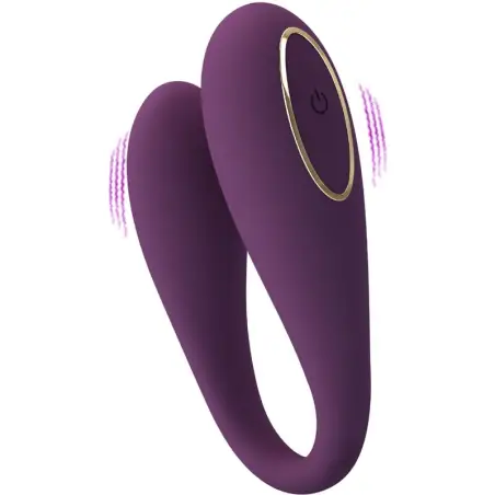 PRETTY LOVE - AUGUST VIBRADOR DOBLE PLACER APP REMOTE 