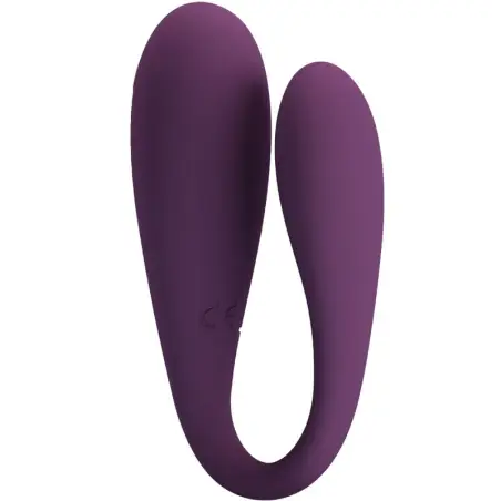 PRETTY LOVE - AUGUST VIBRADOR DOBLE PLACER APP REMOTE 