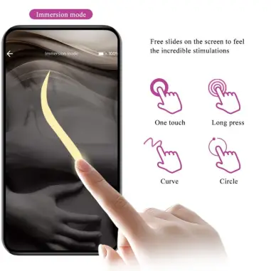 PRETTY LOVE - AUGUST VIBRADOR DOBLE PLACER APP REMOTE 