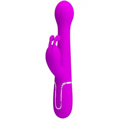 PRETTY LOVE - DEJON VIBRADOR RABBIT 3 EN 1 MULTIFUNCIÓN VIOLETA Vibradores Rabbit