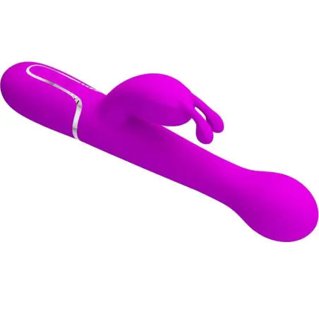 PRETTY LOVE - DEJON VIBRADOR RABBIT 3 EN 1 MULTIFUNCIÓN VIOLETA Vibradores Rabbit