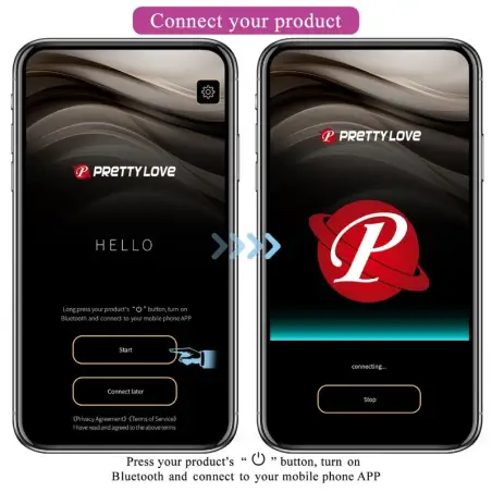 PRETTY LOVE - NYMPH HUEVO VIBRADOR CONTROLADO POR APP LILA Vibradores con APP