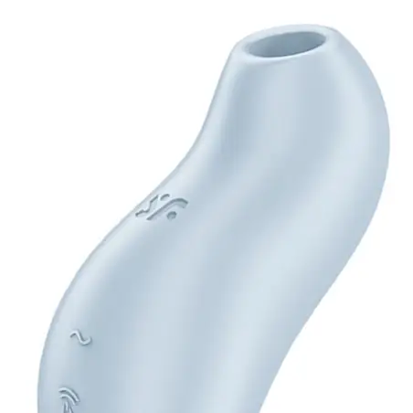 SATISFYER - POCKET PRO 1 ESTIMULADOR CLÍTORIS AZUL CLARO Para Clítoris