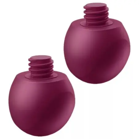 SATISFYER - LOVE BIRDS VARY BOLAS VIBRADORES APP GRATUITA ROJO VINO 