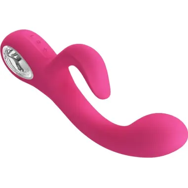 PRETTY LOVE - FRITZ VIBRADOR RABBIT 12 VIBRACIONES ROSA Vibradores Rabbit