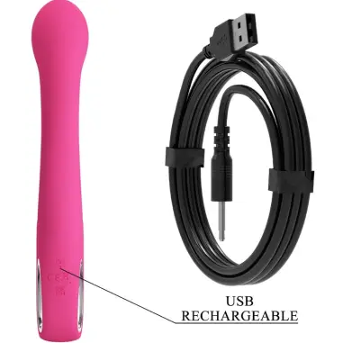 PRETTY LOVE - FRITZ VIBRADOR RABBIT 12 VIBRACIONES ROSA Vibradores Rabbit