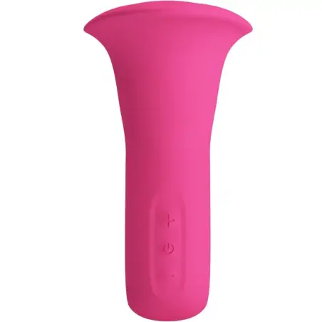 PRETTY LOVE - CLYDE VIBRADOR ORAL LENGUA VIBRADORA 12 VIBRACIONES ROSA Vibradores Rabbit