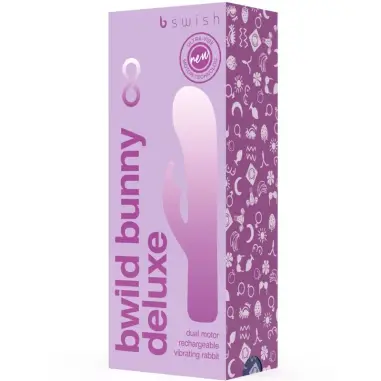 B SWISH - BWILD BUNNY INFINITE DELUXE VIBRADOR RABBIT 10 VIBRACIONES MORADO 