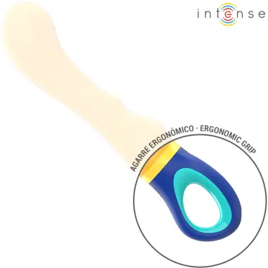 INTENSE - SHAGGY VIBRADOR PUNTO-G AMARILLO 
