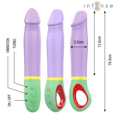 INTENSE - VELMA VIBRADOR CLÁSICO MORADO 