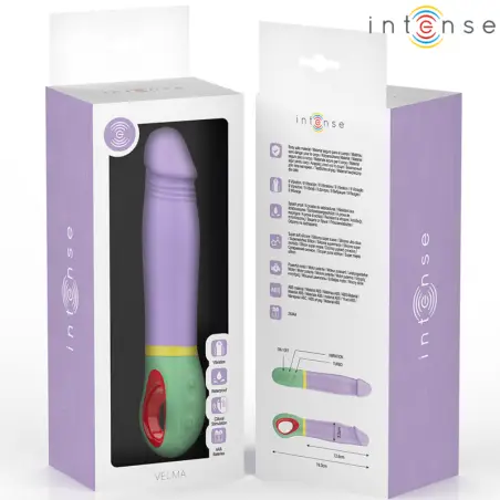 INTENSE - VELMA VIBRADOR CLÁSICO MORADO 