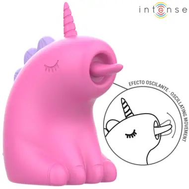 INTENSE - PINKIE ESTIMULADOR CON LENGUA ROTADOR 360º Para Clítoris