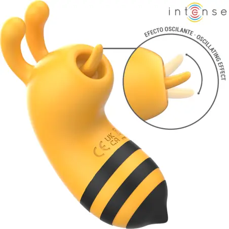INTENSE - MAYA ESTIMULADOR CON LENGUA ROTADORA 360º Para Clítoris