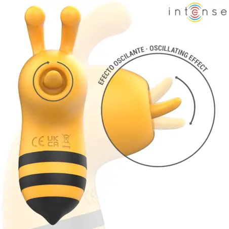 INTENSE - MAYA ESTIMULADOR CON LENGUA ROTADORA 360º Para Clítoris