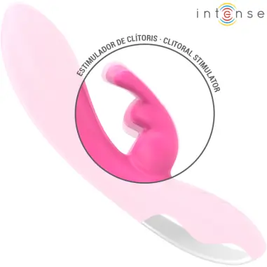 INTENSE - RANDALL VIBRADOR RABBIT 10 VIBRACIONES ROSA 