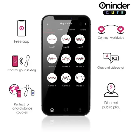 ONINDER CUTE - LOVE BUDDY MASTER VIBRADOR PUNTO G - APP MUNDIAL GRATUITA 